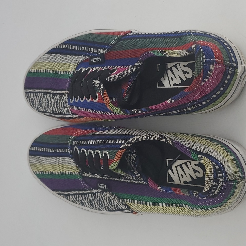 Vans Serape Mexican Blanket Multicolor Shoes Skateboa… Gem